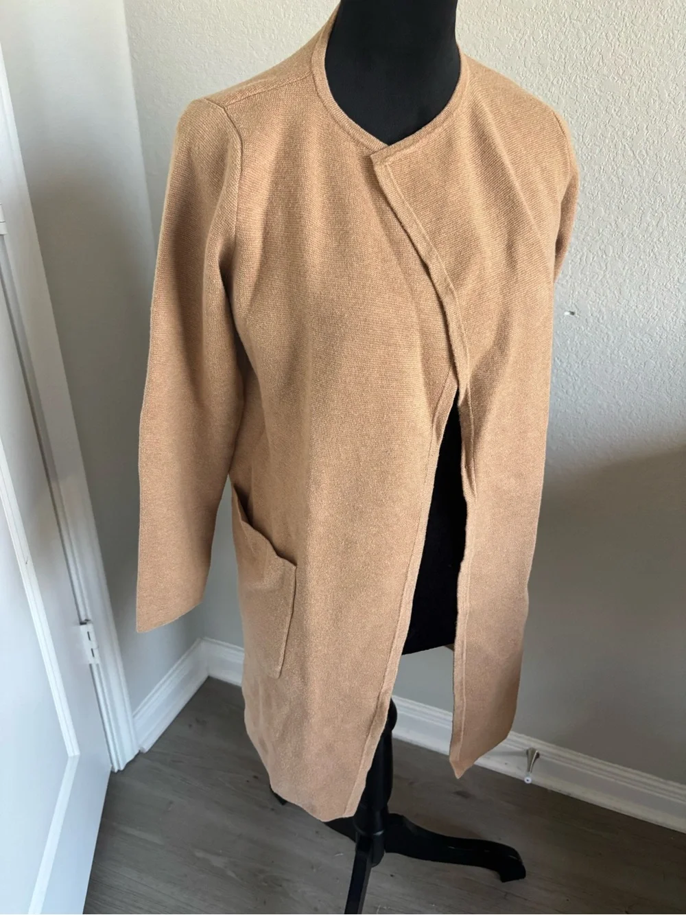 J.Crew Juliette Collarless Sweater-Blazer Size XS